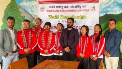 Photo of नेपाली स्केटबोर्ड टोली शारजाह जाँदै