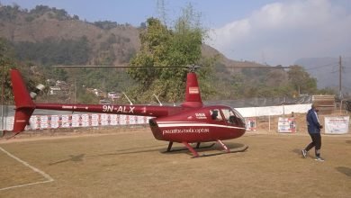 Photo of यस्तो भयो अचम्म खेल चलिरहेको मैदानमानै जव हेलिकोप्टर अवतरण भयो