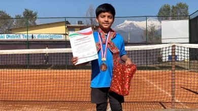 Photo of मनुश्री ̸ भिग्नाजित अन्तर्राष्ट्रिय जुनियर टेनिसमा अयार्शलाई दोहोरो उपाधि