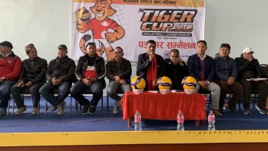 Photo of पोखरामा माघ ८ गतेबाट टाइगर कप भलिबल प्रतियोगिता, दुई बिदेशी क्लबको सहभागिता हुने