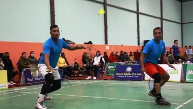 Photo of यलम्बर कप राष्ट्रिय ब्याडमिन्टन : सुरेश र दिलको जोडी फाईनलमा