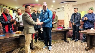 Photo of पोखरा म्याराथनलाई युकेका दुर्गा गुरुङको सहयोग