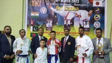 Photo of अन्तर्राष्ट्रिय करातेमा नेपाललाई दुई स्वर्ण