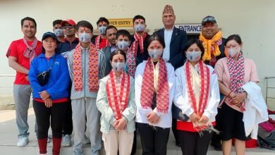 Photo of धनगढी जाने गण्डकी फेन्सिङ टोलीलाई विदाई