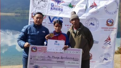 Photo of दलबहादुर र मञ्जुले जिते जुम्ला–रारा म्याराथन उपाधि