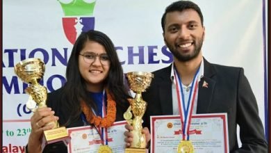 Photo of राष्ट्रिय बुद्धिचाल : रुपेश र सुजना च्याम्पियन