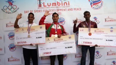 Photo of लुम्बिनी पिस म्याराथन खगेन्द्रले जिते