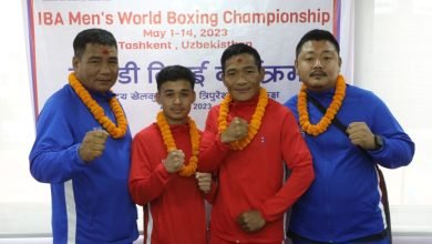 Photo of नेपाली राष्ट्रिय बक्सिङ टोली उज्वेकिस्तान जाँदै