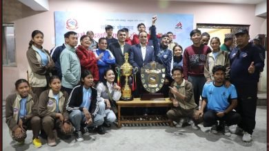 Photo of केन्द्रस्तरीय राष्ट्रपति रनिङमा लुम्बिनीको ह्याट्रिक