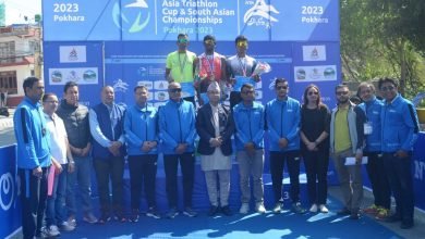 Photo of दुवाथलन तर्फको उपाधी युएईका साउद र भारतकी स्नेहललाई