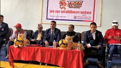 Photo of तेस्रो टाइगर कप भलिबल प्रतियोगितामा ५ लाख ५१ हजार आम्दानी