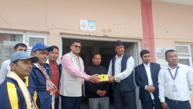 Photo of प्रदेश खेलकुदलाई शुक्ला गण्डकी नगर पालिकाको सहयोग
