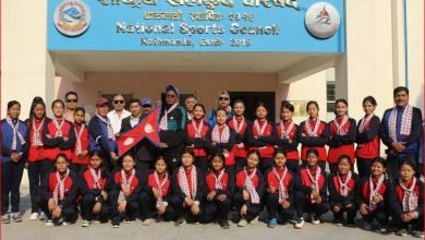 Photo of नेपाली महिला जुनियर ह्यान्डबल टोली बंगलादेश जाने