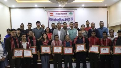 Photo of पदक विजेता मुक्केवाज सम्मानित