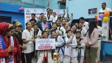 Photo of मदन भण्डारी प्रदेशस्तरीय तेक्वान्दोमा आयोजक च्याम्पियन