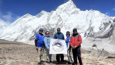 Photo of नेपाल भूतपूर्व खेलाडी मञ्चको टोली कालापत्थरमा