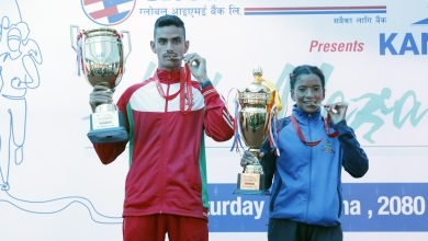 Photo of कान्तिपुर हाफ म्याराथनमा मुकेश र राजपुरा विजयी