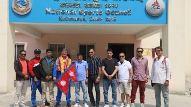 Photo of नेपाली पिकलबल खेलाडी स्पेन जाँदै