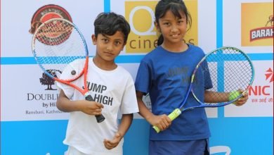 Photo of राइजिङ स्टार टेनिस : पोखराका जिवस र जीवाश्रीले जिते यू–८ सिंगल्समा स्वर्ण