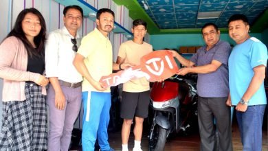 Photo of सावित्रालाई ‘टेल्जी नेपाल इलेक्ट्रिक’ स्कुटर हस्तान्तरण