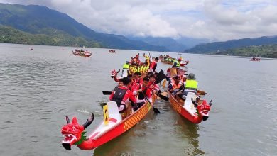 Photo of ड्रागन बोट रेस : नेपाल र चिनका ४ टिम फाइनलमा