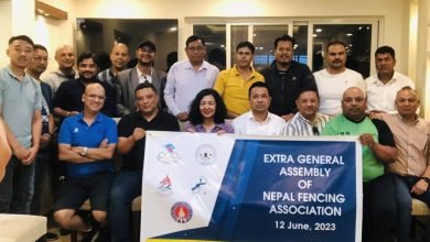 Photo of नेपाल फेन्सिङ संघको विशेष साधारण सम्पन्न