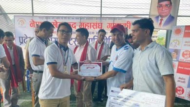 Photo of नेकोसे गण्डकी कप फुटसलमा जनसांस्कृतिक महासंघलाई उपाधि