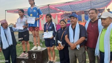 Photo of गण्डकी प्रदेशस्तरिय एथलेटिक्समा तनहुँ च्याम्पियन