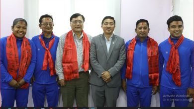 Photo of नेपाली राष्ट्रिय जुडो टोली किर्गिस्तान जाने