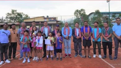 Photo of खुसीयाली बाँडेको छ कास्कीको टेनिसले