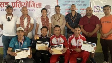 Photo of पोखरामा सम्पन्न प्रथम राष्ट्रिय जुनियर तथा खुल्ला फेन्सिङको च्याम्पियन बागमती