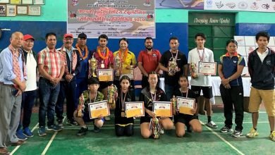 Photo of प्रदेशस्तरिय टेबल टेनिसमा दिपकराज र मुनाले जिते स्वर्ण