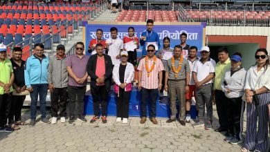 Photo of कास्की जिल्लास्तरिय खुल्ला ३ किमि दौड दिनेश र सुस्मिताले जिते