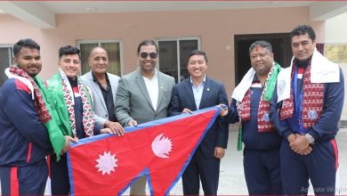 Photo of जुनियर भारोत्तोलन खेलाडी भारत जाँदै