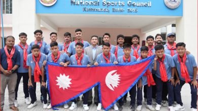 Photo of फुटबल टोली मोरोक्को प्रस्थान