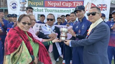 Photo of क्विन्स गोर्खा सिग्नलले जित्यो ‘पिपल नेपाल कप टि–२० क्रिकेट’को उपाधि