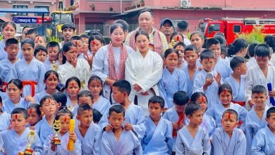 Photo of लमजुङमा गोजुकाई केन्बुकान करातेको बेल्ट ग्रेडिङ सम्पन्न