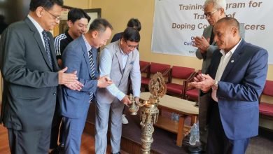Photo of नेपालमा पहिलो पटक ‘डोपिङ कन्ट्रोल अफिसर्स’को प्रशिक्षक/प्रशिक्षण सुरु
