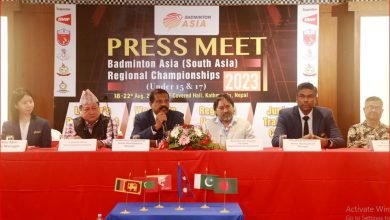 Photo of ब्याडमिन्टन एसिया क्षेत्रीय प्रतियोगिता भोलीबाट सुरु हुँदै