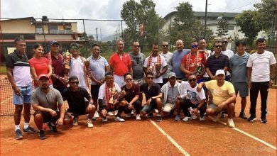 Photo of धरम र केबी जोडीले जित्यो मनसुन कप टेनिसको उपाधि