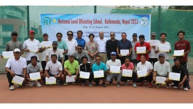 Photo of टेनिसको अफिसिएटिङ स्कुल सम्पन्न