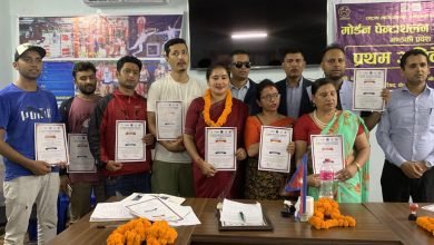 Photo of मोर्डन पेन्टाथलन फेडेरेशन गण्डकीको अध्यक्षमा अर्याल सर्वसम्मत