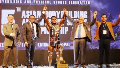 Photo of भारतका सराभनन मनीले उचाले मि. एशियाको उपाधी