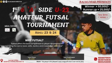 Photo of पोखरामा यू–२३ एमेच्युर फुटसल कप हुने