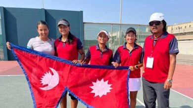 Photo of बिली जिन किङ टेनिस : नेपालको लगातार दोश्रो जित