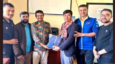 Photo of खेलकुद पत्रकार मञ्च गण्डकीले गर्‍यो पूर्व अध्यक्ष घलेको स्वागत