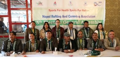 Photo of र्‍याफ्टिङ एन्ड क्यानोइङ संघको अध्यक्षमा श्रेष्ठ निर्विरोध