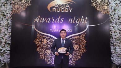 Photo of राखेप सदस्य–सचिव घिसिङलाई एसिया रग्बीको प्रतिष्ठित सेवा पुरस्कार