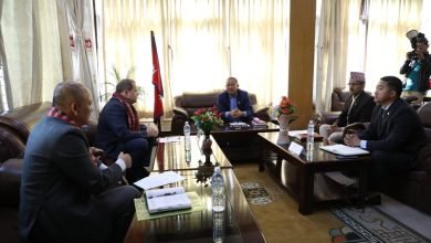 Photo of खेलकुद मन्त्री लिम्बू र राजदूत नोभिकोभबीच भेट