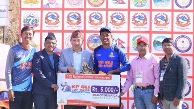 Photo of केपी ओली कप राष्ट्रिय टि २० क्रिकेट : कोशी प्रदेशको सान्त्वना जित